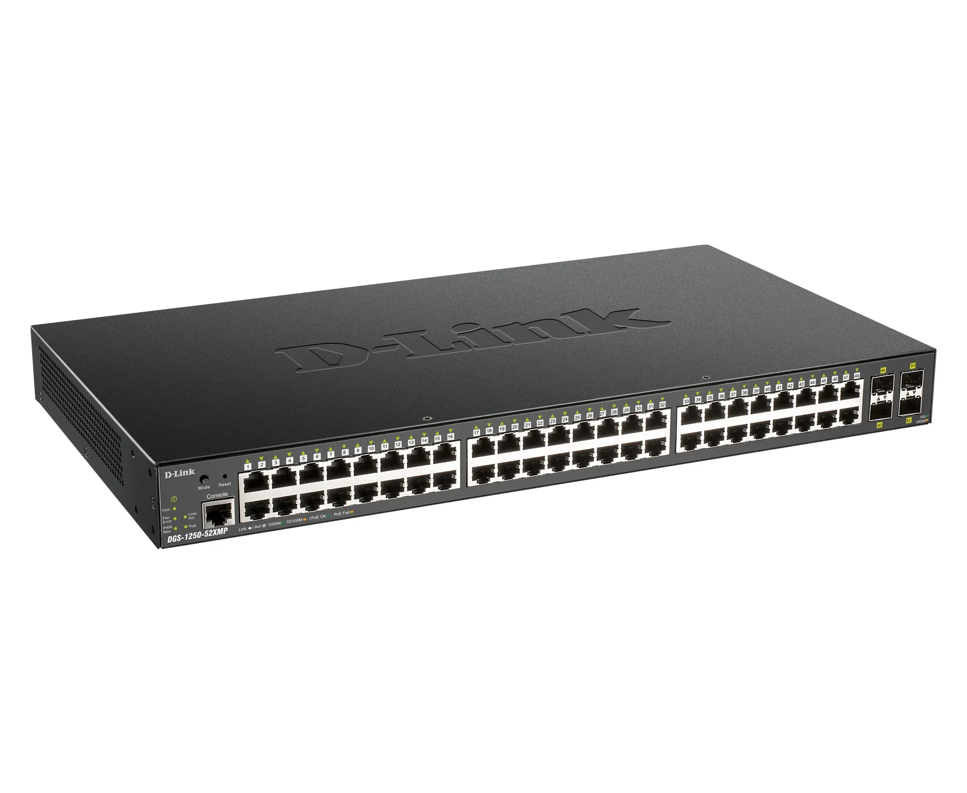 48-Port Gigabit Smart Managed Switch With 4X 10G Sfp  Ports 370Watts