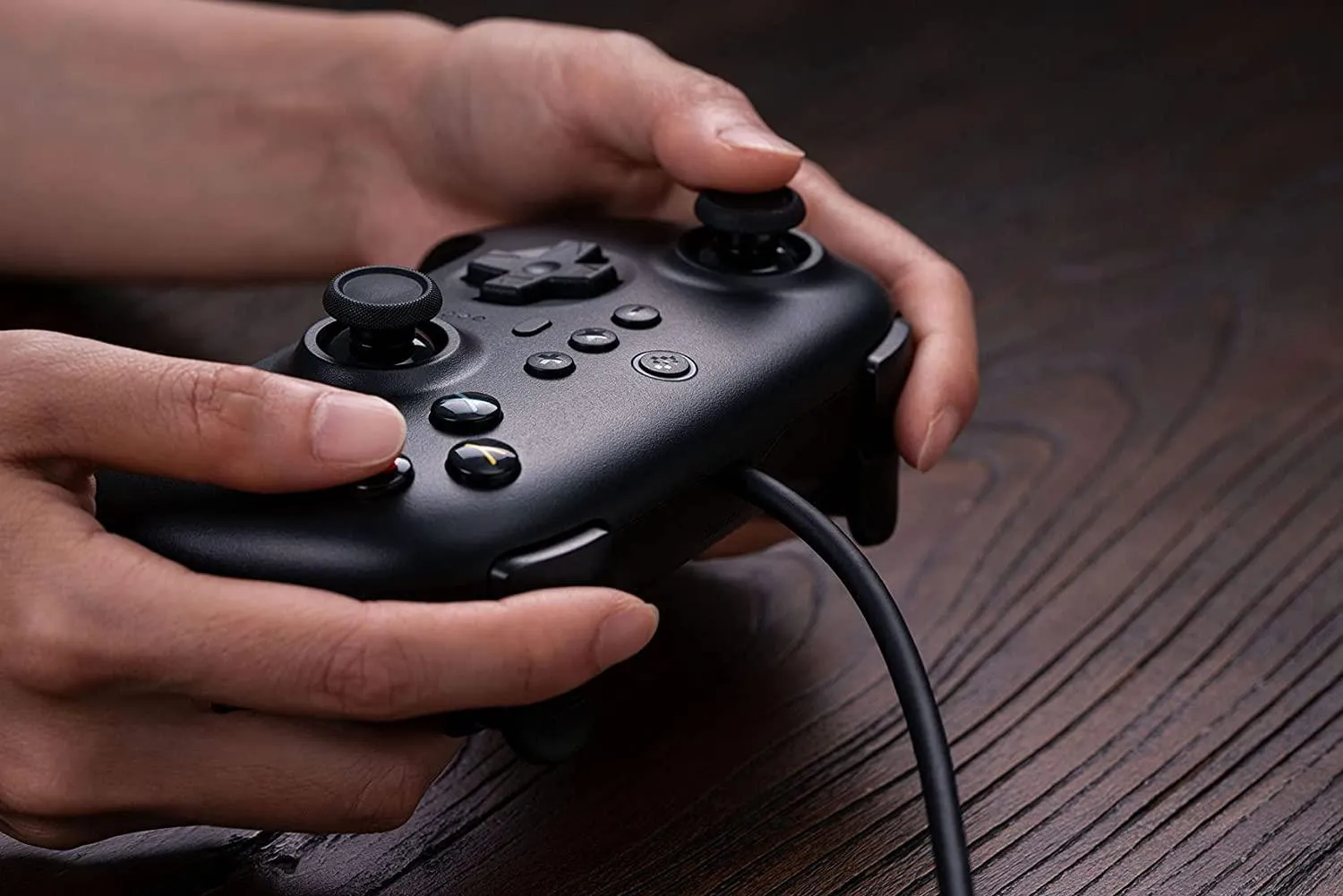 8BITDO Ultimate Wired Controller For (Switch/Windows/Android (Black Edition) (82CA02)
