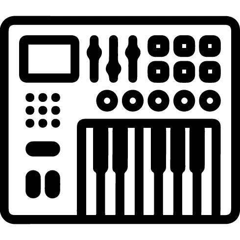 Ableton Fa0940-01 Silver Midi Pad Controller