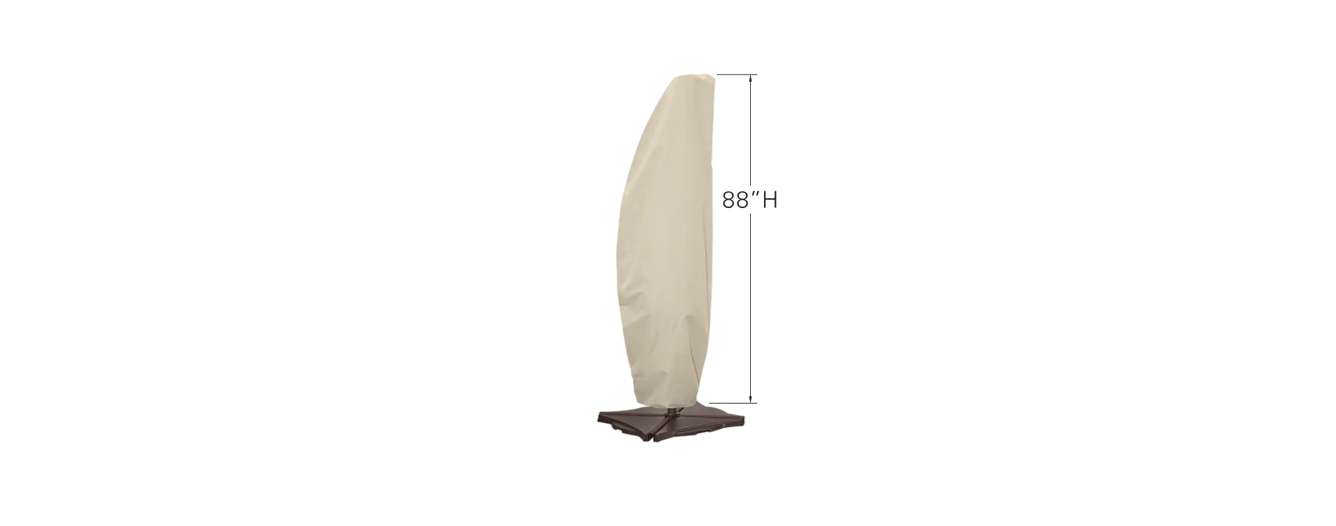 AG19 Cantilever Style Protective Cover by Treasure Garden