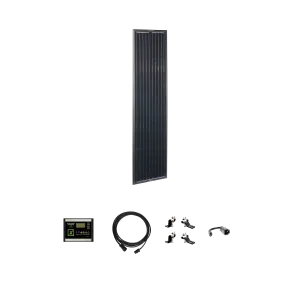 Airstream OBSIDIAN® SERIES 90 Watt Solar Prep Complete Kit (2019-2022)