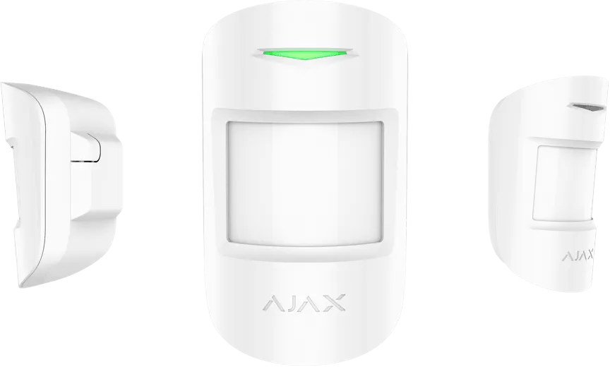 Ajax MotionProtect Plus Wireless motion detector with microwave sensor White