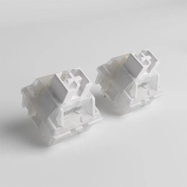 AKKO CS MECHANICAL SWITCH KEYBOARD REPLACEMENT 45 PCS (JELLY WHITE)