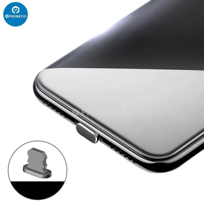 Aluminum alloy Anti Dust Plug iPhone USB Charging Port Dustproof Cap