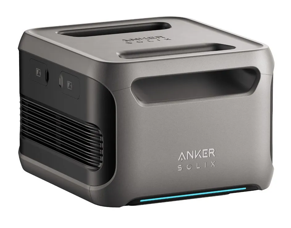 Anker SOLIX F3800 Portable Power Station with 3x Expansion Batteries - 15.36 KWh