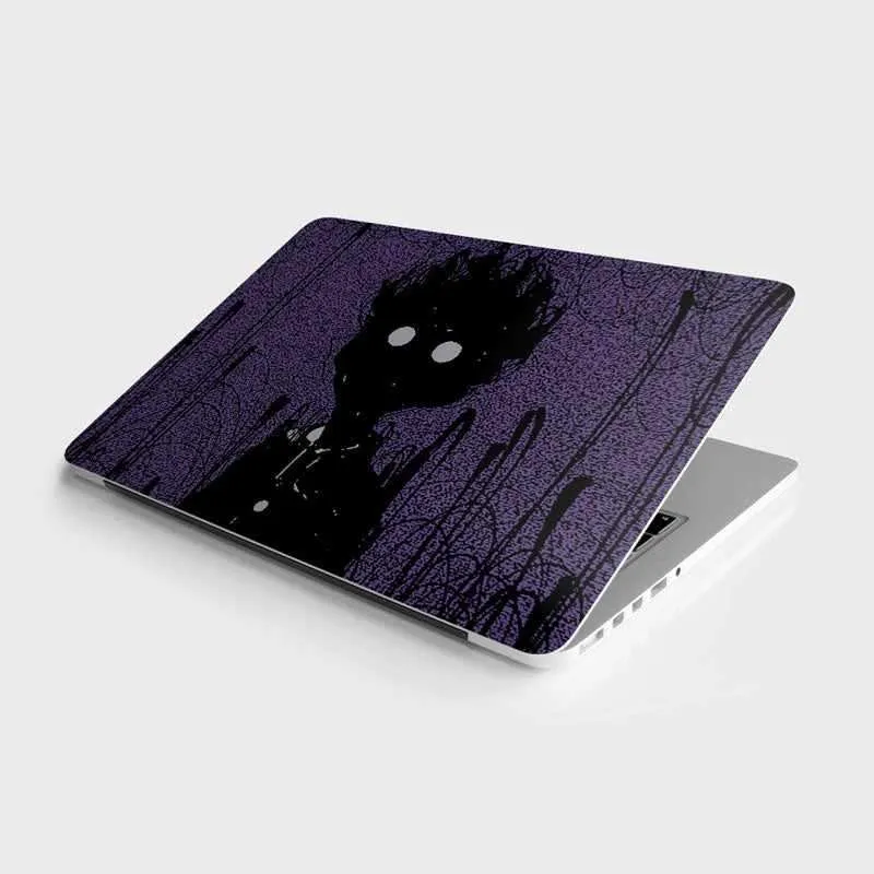 Black Guy with White Eyes Laptop Skin