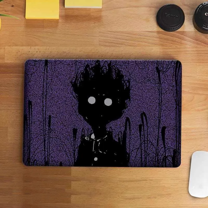 Black Guy with White Eyes Laptop Skin