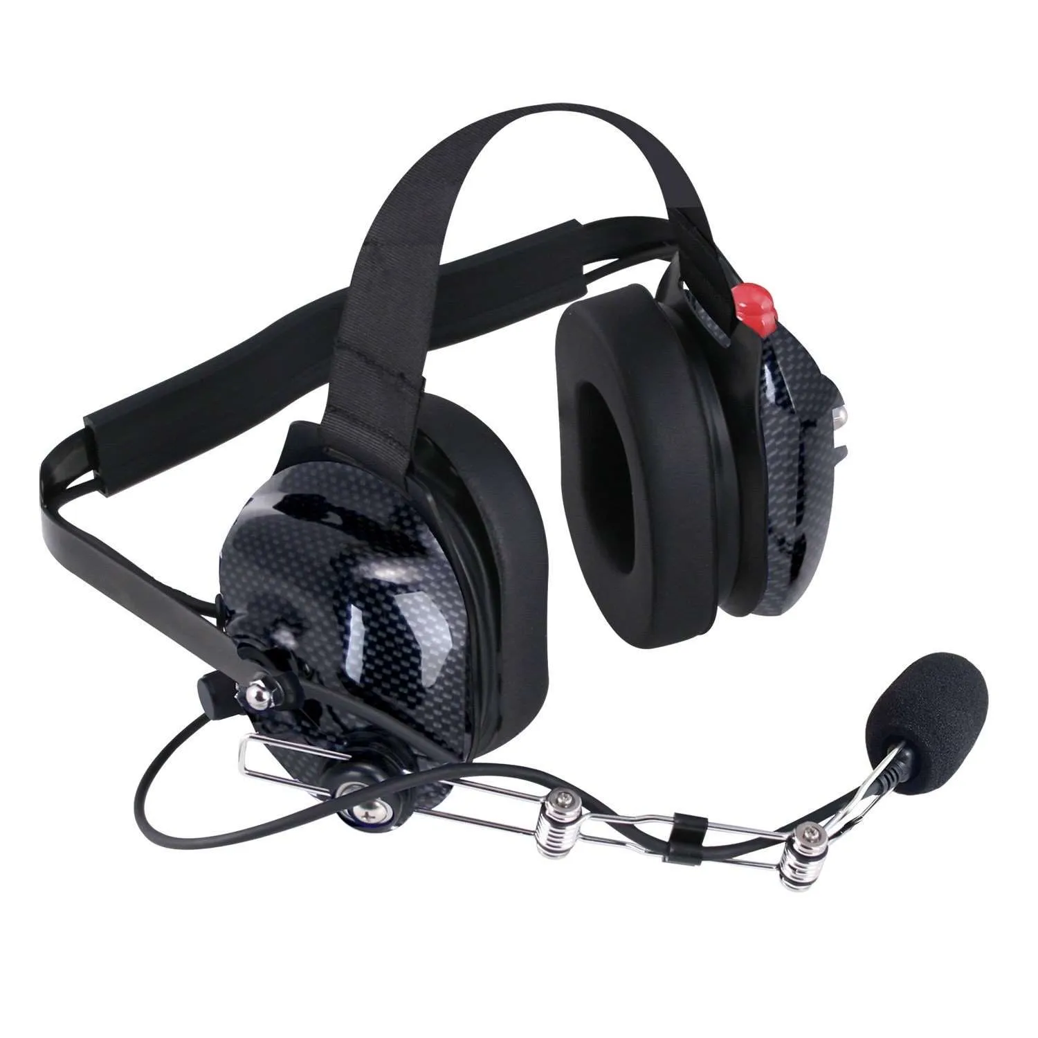 Bundle - DUAL RADIO Spotter Headset Kit with H42 Headset and Rugged R1 Handheld Radios