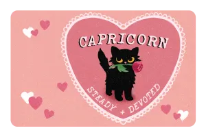 Capricorn cat love