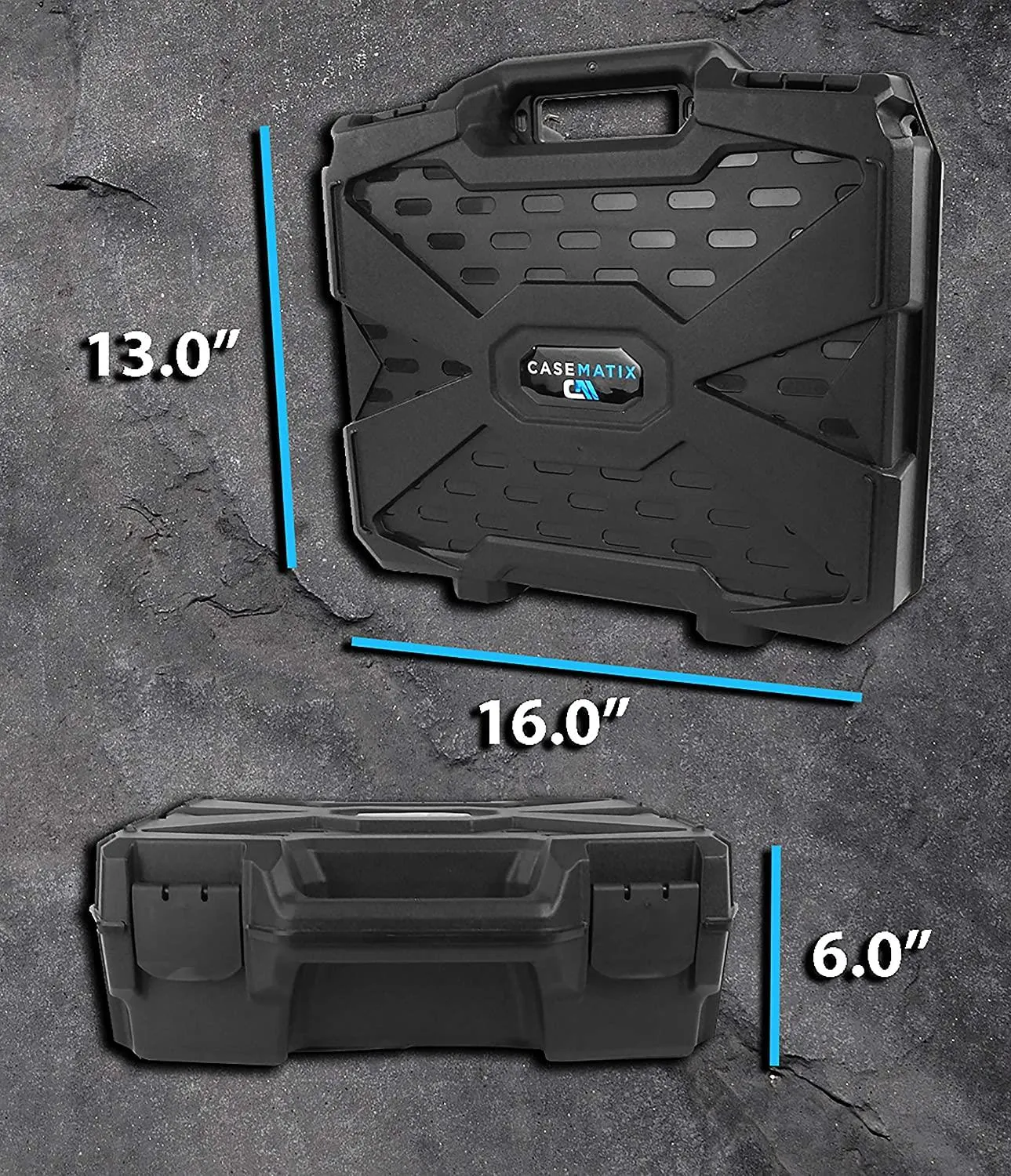 Casematix Carry Case with Customizable Foam For Oculus Quest (2019) and  Meta Quest 2 (2020)
