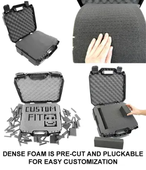 Casematix Carry Case with Customizable Foam For Oculus Quest (2019) and  Meta Quest 2 (2020)