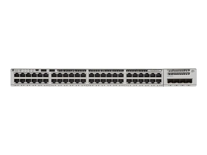 Cisco Catalyst 9200 - Essential Edition - Switch - Smart - 48 X 10/100/1000 (Poe ) - Rack-Mountable - Poe  (740 W)