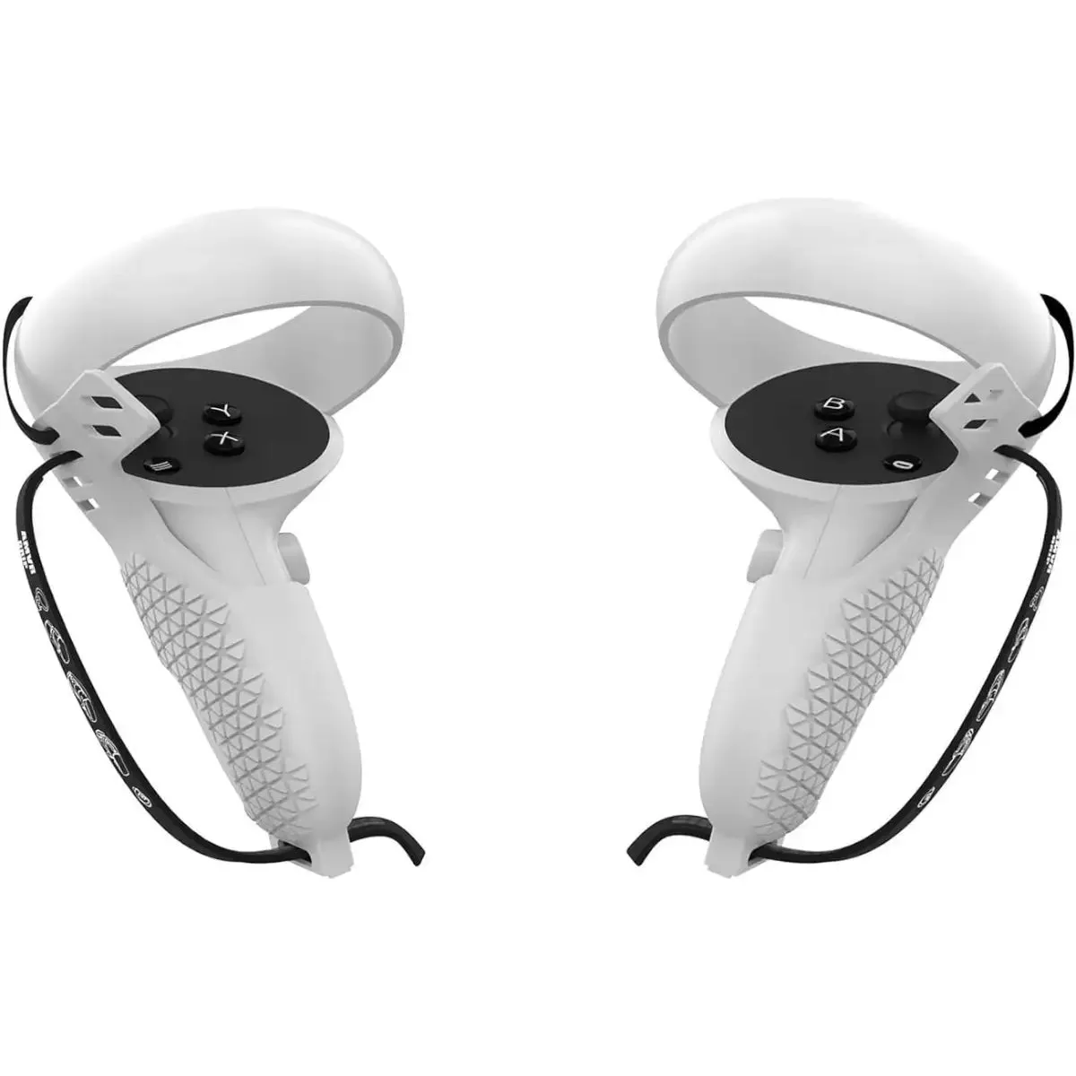 Controller Grip Cover - Black and White | for Quest 2