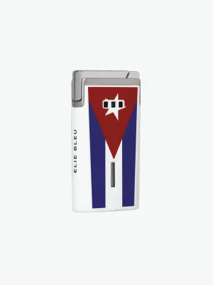 Cuban Flag Lacquer Lighter