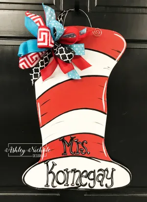 Dr. Seuss Hat Door Hanger