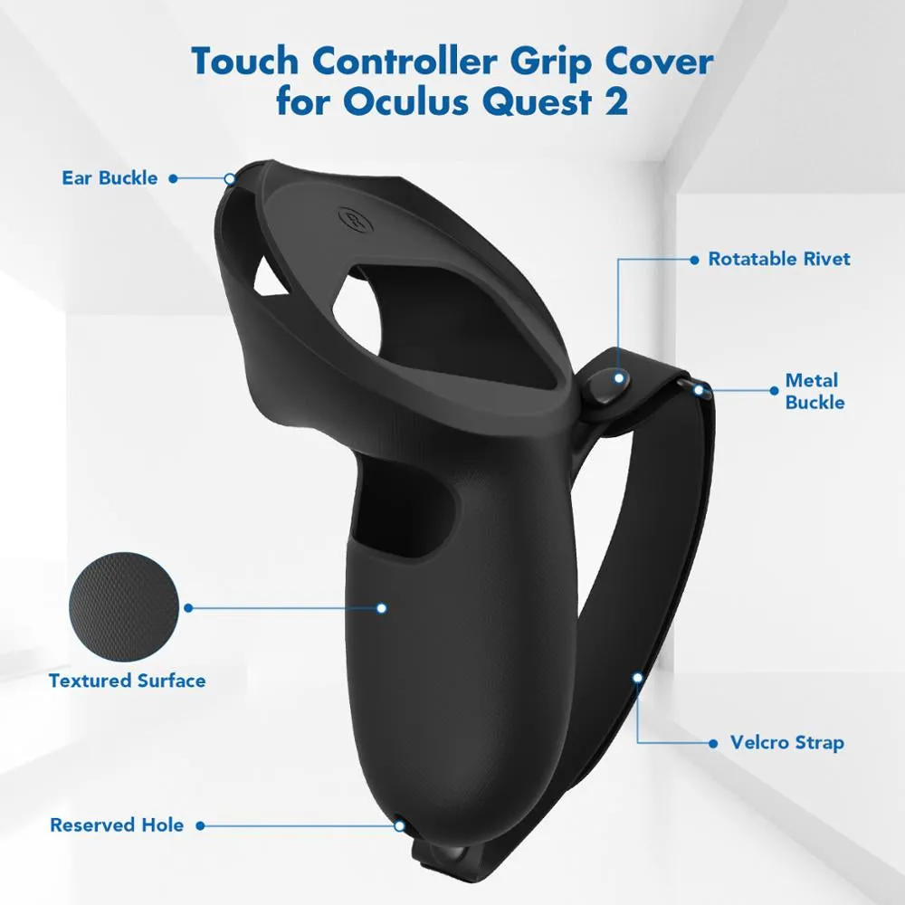 Grip Cover For Oculus Quest 2 Touch Controller