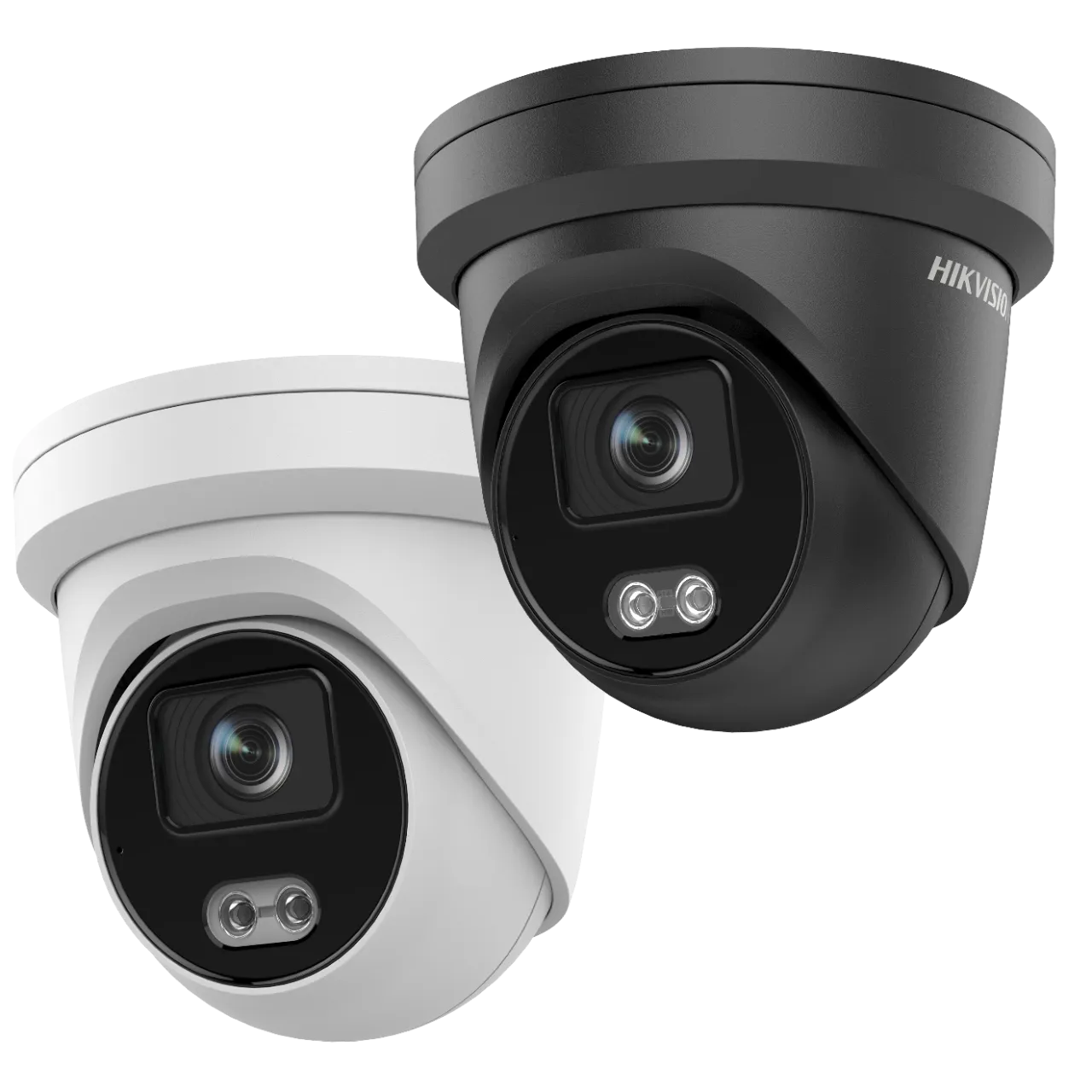 Hikvision DS-2CD2347G2-LU 2.8mm (BLACK) 4 MP ColorVu Fixed Turret Network Camera