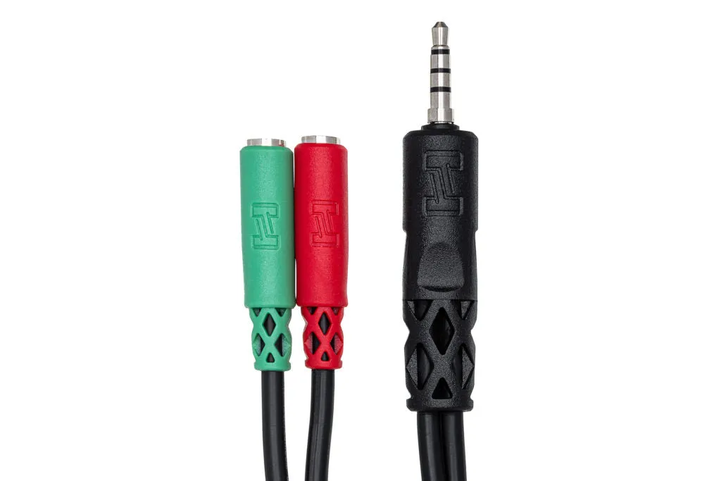 Hosa Technology YMM-108 Headset/Mic Breakout Cable