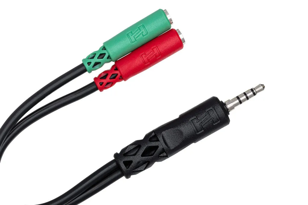 Hosa Technology YMM-108 Headset/Mic Breakout Cable