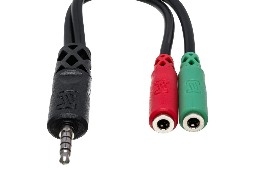 Hosa Technology YMM-108 Headset/Mic Breakout Cable