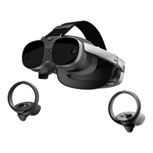HTC Vive XR Elite with Deluxe Pack — Mixed Reality and PC VR Headset   Controllers