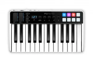 IK Multimedia iRig Keys I/O 25 Full-Sized Keyboard Controller and Audio Interface for iPhone,iPad, Mac and PC