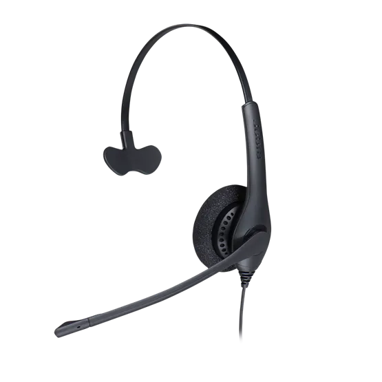 Jabra Biz 1500 QD Mono Headset with Link 860-09 Audio Processor