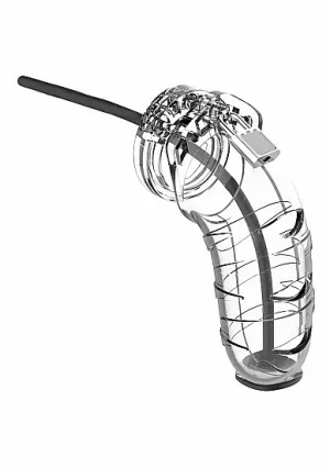 MANCAGE MODEL 17 CHASTITY 5.5 IN CAGE W/ PLUG