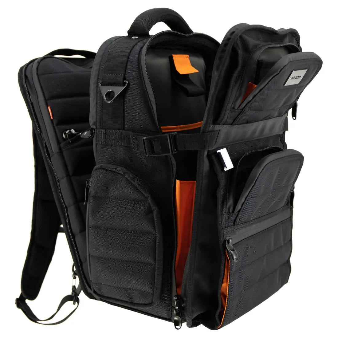 Mono M80-FLY-ULT-BLK Classic FlyBy Ultra DJ Backpack (Black)