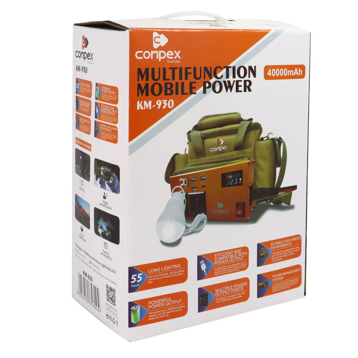 Multifunction Mobile Power 40000mAh