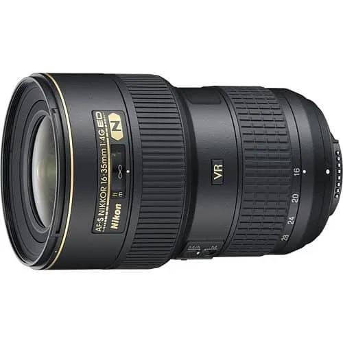 Nikon AF-S NIKKOR 16-35mm f/4G ED VR Lens
