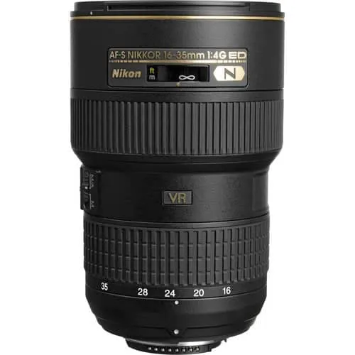 Nikon AF-S NIKKOR 16-35mm f/4G ED VR Lens