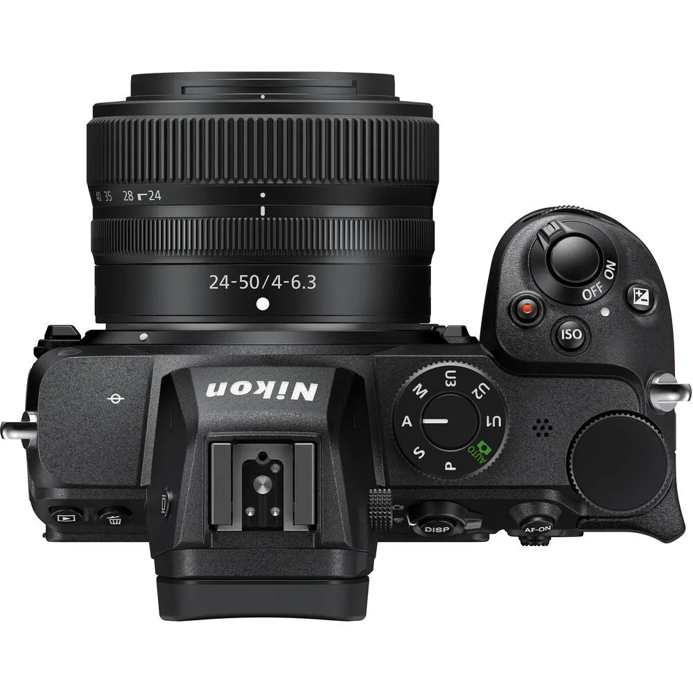Nikon Z Series Z5 Mirrorless Camera with 24.3 Megapixel FX Full Frame Format Sensor, 4K 30fps Video Recording, and Phase and Contrast Detection Hybrid Automatic Focus - Kits Available