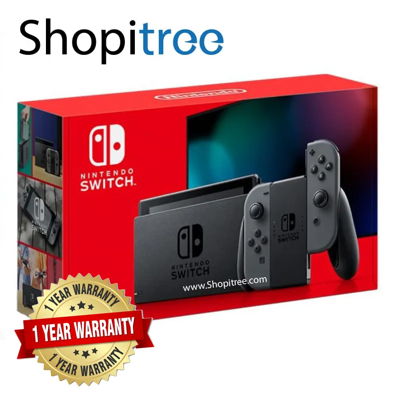 Nintendo Switch Gen 2 Console   1 Year Local Warranty by Singapore Nintendo Distributor (Longer Battery Life)