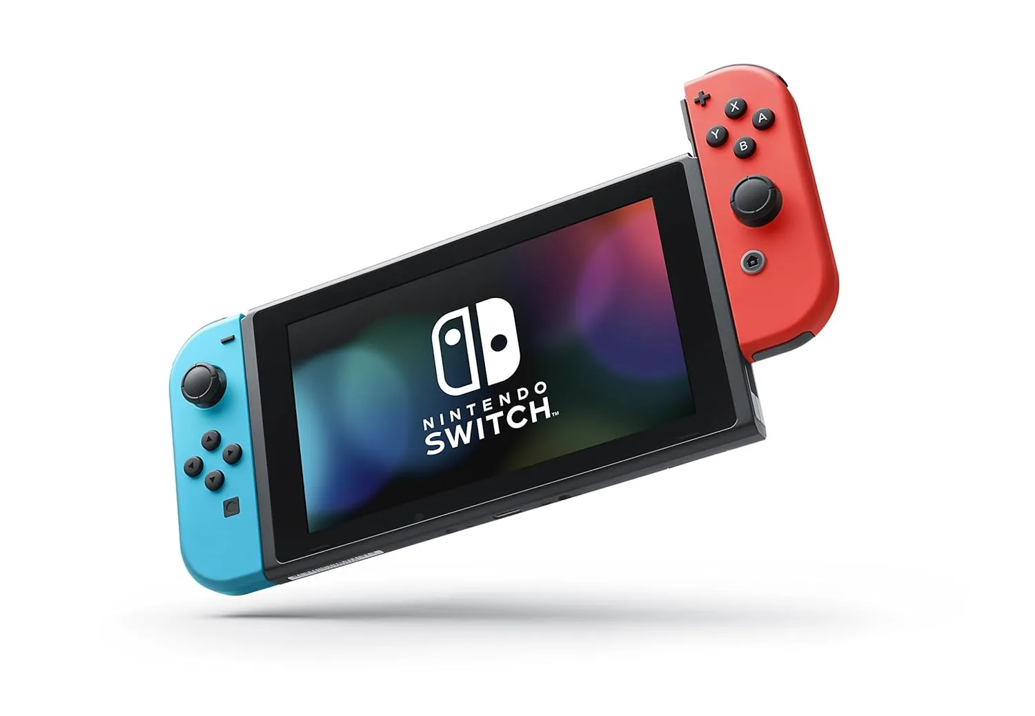 Nintendo Switch OLED, Neon Blue & Red - (JP Spec) Brand New