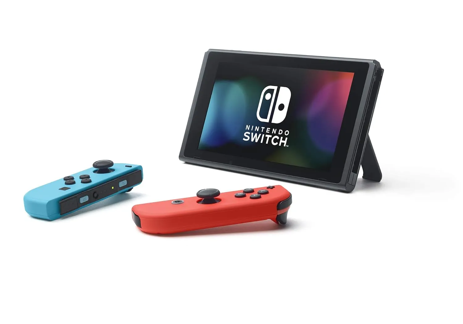Nintendo Switch OLED, Neon Blue & Red - (JP Spec) Brand New