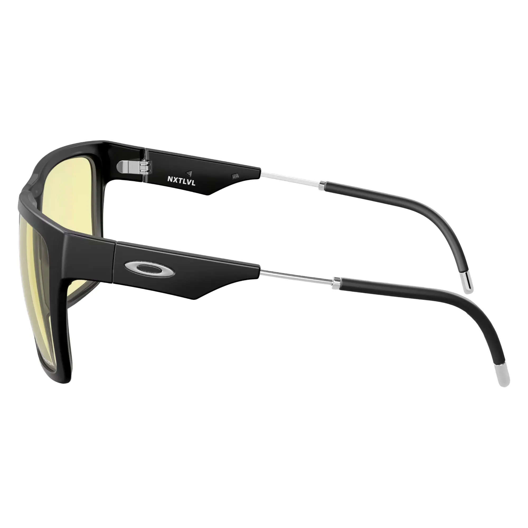 Oakley OO9249-0158 Men's OO9249 NXTLVL Rectangular Sunglasses, Satin Black Prizm Gaming,