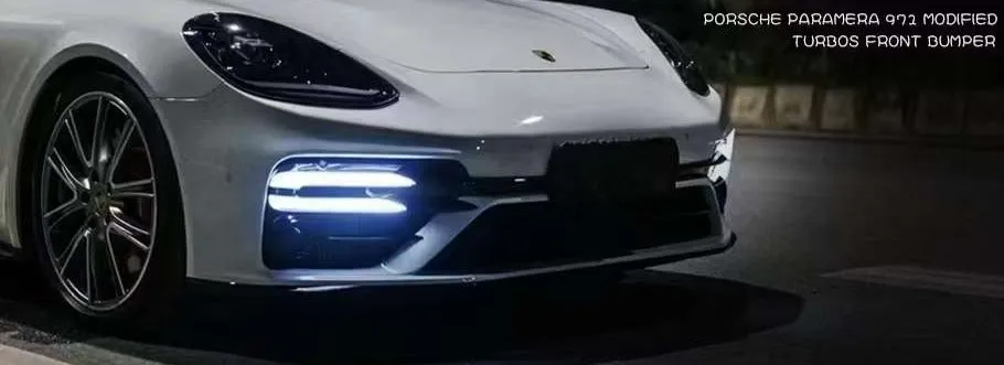 Porsche Panamera 971 2017  Turbo Style Front Bumper Kit