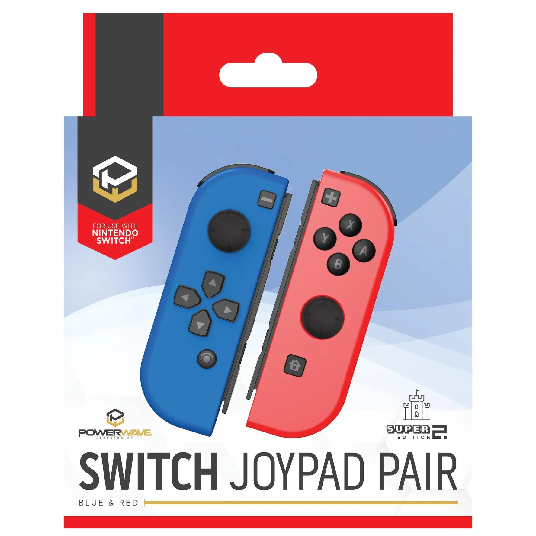 Powerwave Switch Joypad (Blue & Red)
