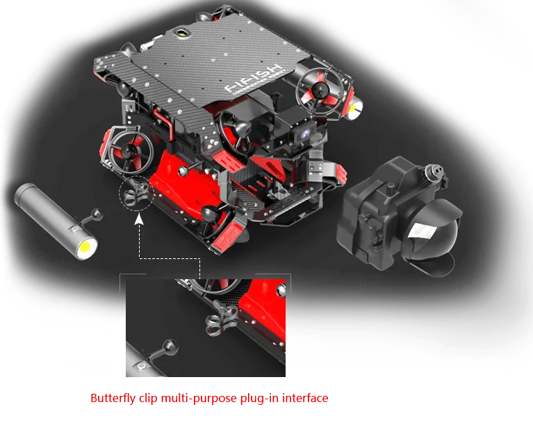 QYSEA PRO Zen1 FIFISH Cinematic underwater ROV | 100 meters Depth