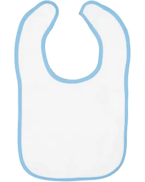 Rabbit Skins 1003 Infant Contrast Trim Terry Bib
