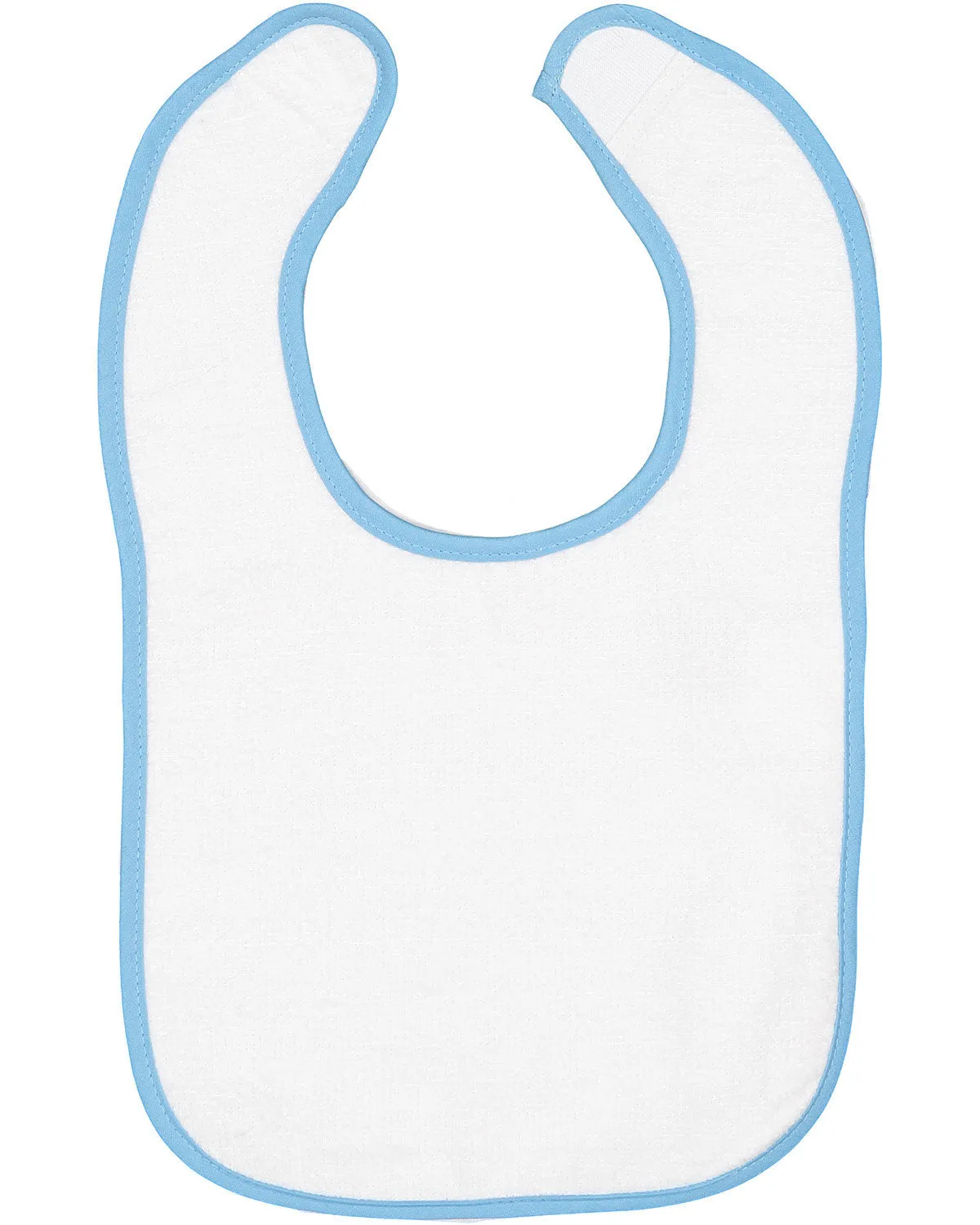 Rabbit Skins 1003 Infant Contrast Trim Terry Bib