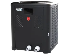 Raypak CrossWind V 137,000 BTU Pool and Spa Heater TWPH-8550EHC08 - Heat/Cool
