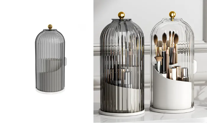 Rotatable Compartment Storage Tube