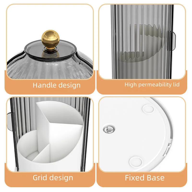 Rotatable Compartment Storage Tube