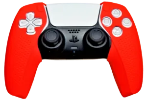 Silicone Grip Covers For PS5 Controller Skin - Red Sox