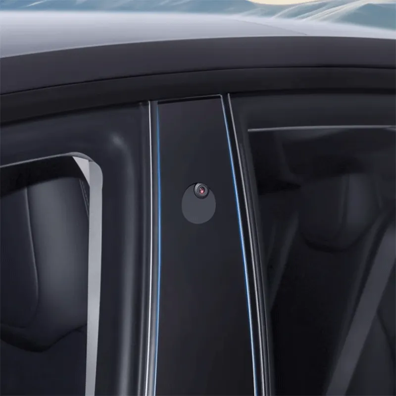 TAPTES® B-Pillar Transparent Protector Film for Tesla Model 3 Highland 2024 2025