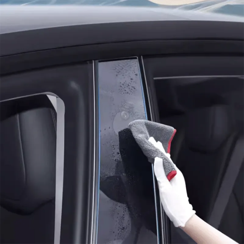 TAPTES® B-Pillar Transparent Protector Film for Tesla Model 3 Highland 2024 2025