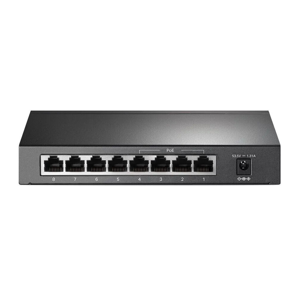 TP-Link TL-SF1008P 8 Ports Rack Mountable Gigabit Ethernet Switch
