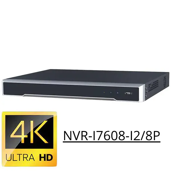 Ultimate 4K Surveillance Kit: 01 OEM NVR 8CH   08 8MP Cameras   01 HDD 2TB WD Purple